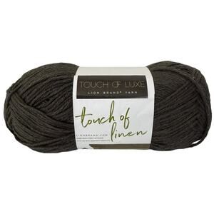 Lion Brand Yarn Touch of Linen Cypress Chypre 1745 3.5 oz 197 Yards